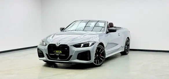 2025 BMW M440i xDrive Convertible, 2029 BMW Warranty + Service Pack, Full BMW Service History, GCC