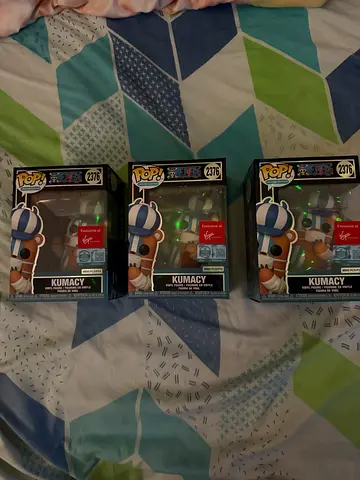 Three Funko Pop! Kumacy Vinyl Figures - New In Box