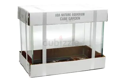ADA 60P aquarium broken bottom glass