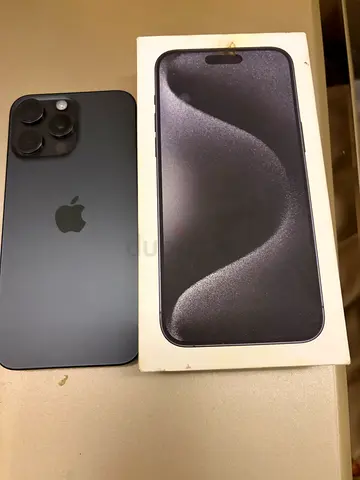 iPhone 15 Pro Max 256GB BLACK TITANIUM