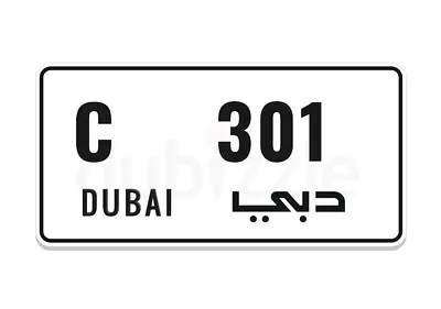 Special number C 301 old code