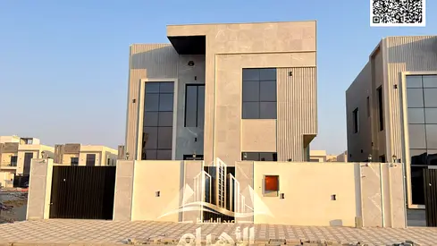 Modern villa in Al Helio 2; freehold ownership available for all nationalities. Price includes registration and ownership fees.