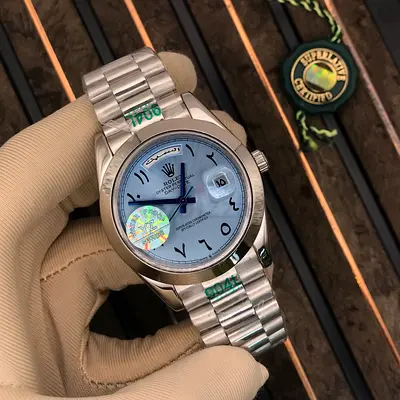 Rolex Oyster Perpetual Datejust Steel Watch with Blue Arabic Dial all over UAE cash on delivery