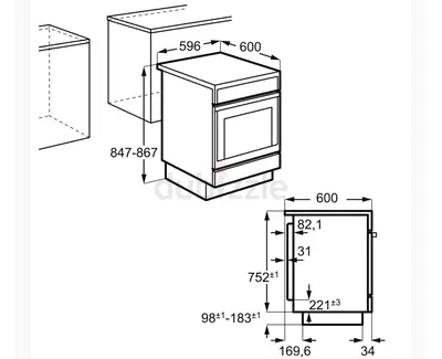 Electric Oven — Electrolux EKC96150AX