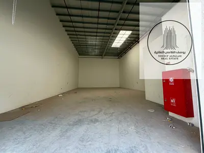 مستودع للإيجار 3500 قدم مسطح واحد كهرباء 35 كيلو أم القيوين