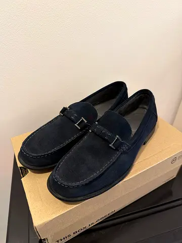 Calvin Klein Suede Loafers Size 45 EURO