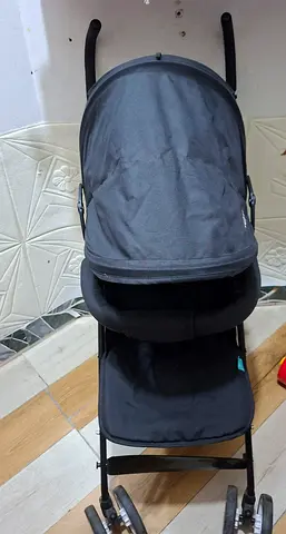 Lightweight grey baby stroller - good condition