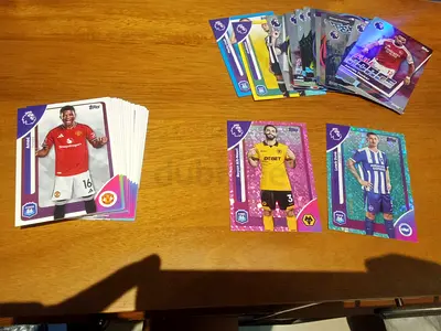 Large lot of Premier League football trading cards—collection set (Include 2 Auto & 14 Specials)