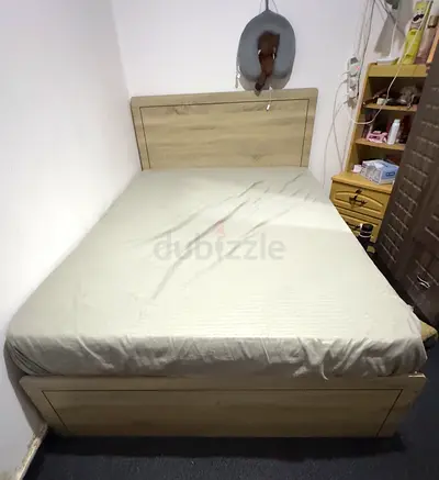Bed with frame