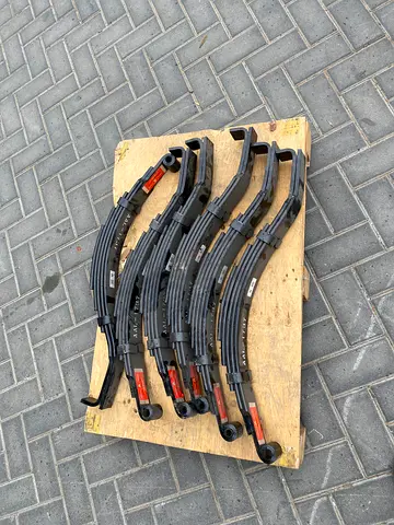 Leaf springs One sided open heavy duty