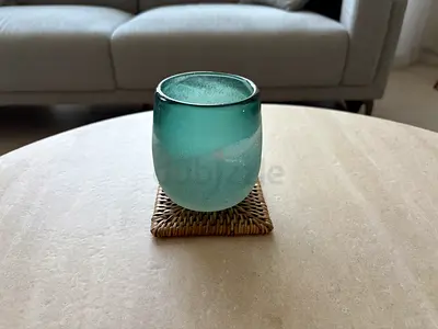 Glass Candle Bowl - 10 x 10 cm