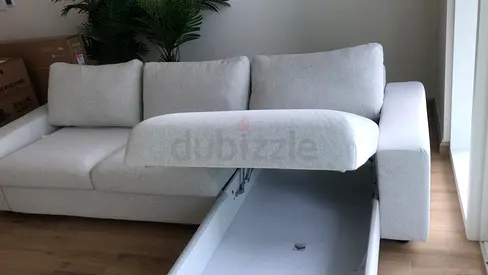 Perfect condition ___IKEA Vimle l'shape sofa bed