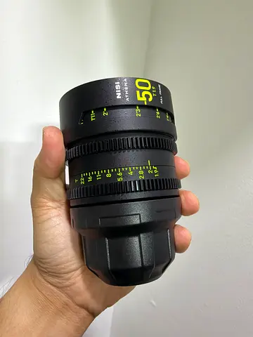 Nisi 50mm Cine Lens T1.9 Cinema Lens PL Mount New condition