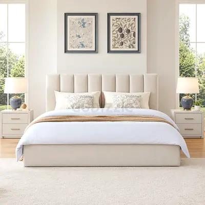 New Style Queen size bed including mattress storage bed Queen bed Strong bed