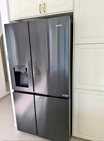 Gorenje 4-Door French Door Refrigerator - Stainless Steel, Good Condition