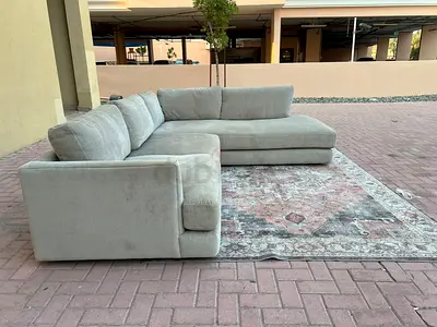 Comfortable West Elm L Shape Sofa