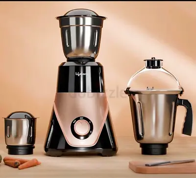3-Jar Mixer Grinder with Wet & Dry Jars — Good Condition