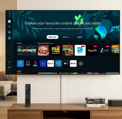 Samsung Smart TV, CU7000, 55 inch, 2023 UA55CU7000 international Version