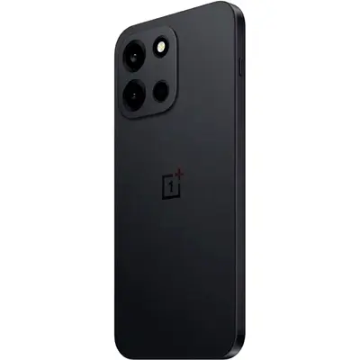 OnePlus smartphone in black with triple rear cameras