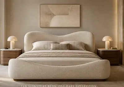 New elegant 160*200 queen size bed with modern covered