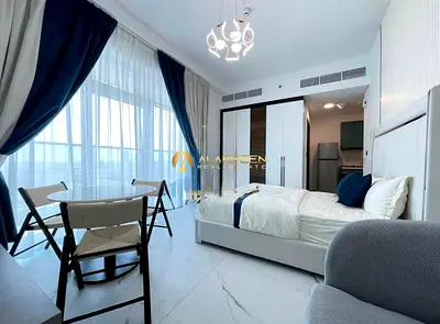 Furnished Studio | Opalz by Danube | Balcony with City Views