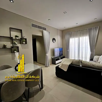 شقة فاخرة | غرفة وصالة مفروشة بالكامل | إطلالة مميزة | للإيجار الشهري | موقع متميز في عجمان – شاملة جميع الفواتير الواي فاي