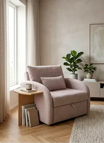 Cozy single sofa bed