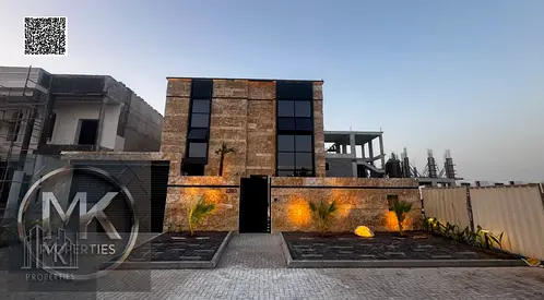 Luxury Villa for Sale in Al Alia – Modern Design & Prime Location Elegant Stone façade Modern
