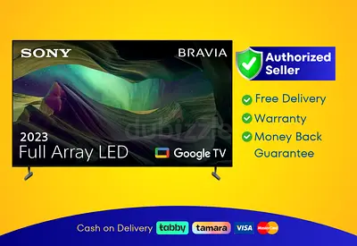 Sony 65 inch TV Smart Android - 4K, | New | Warranty | FREE Delivery