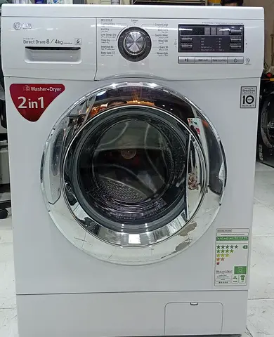 LG Front Load Washer Dryer 2-in-1 (8kg Wash / 4kg Dry) - Good Condition