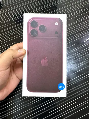 Brand new sealed 18 Pro Max 256GB Burgundy