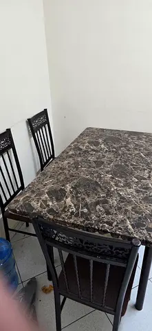 Dining table and bed for sale
