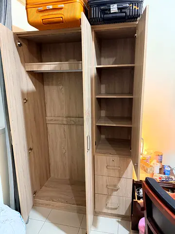 Oak Color Wardrobe for Urgent Sale