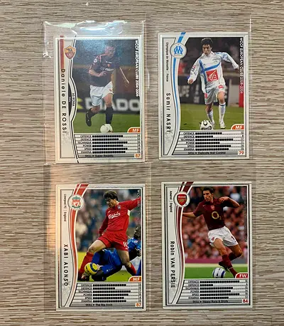 2001-2006 Retro Panini SEGA/WCCF Bundle - Ribery, Van Persie, Nasri, Alonso, De Rossi, Sneijder
