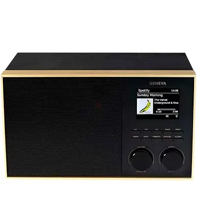 GENEVA LAB DeCon J003 All-in-One WiFi & Bluetooth Radio (FM/DAB+ Spotify connect system