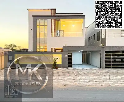 Modern Villa for Sale in Al Helio 2, Ajman A beautifully designed modern villa