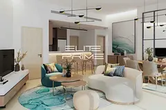 1BR Apartment | DAMAC District Tower B | Lagoon & Golf Views