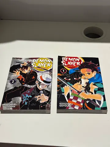 Demon Slayer Manga Vol. 1 & 2 – English