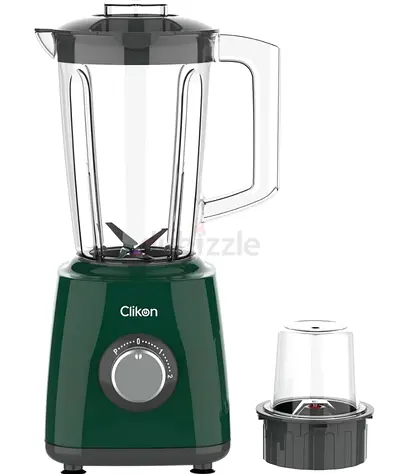 Clikon Electric Blender with Grinder Attachment - Green