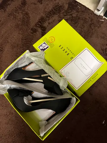 Ted baker zafia satin bow detail women's high heels -