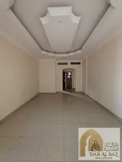 Two-bedroom apartment with a living room available for annual rent in Al Majaz 3, Sharjah. Features