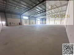 35kW Power Capacity Industrial Warehouse Directly on the Main Road for Rent in Al Sajaa Industrial A