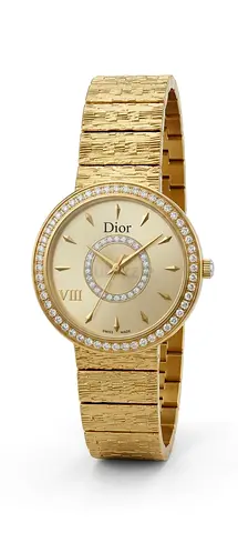 Gold-Tone Elegant Women's Analog Wristwatch