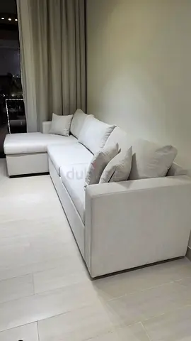 New Luxury Sofa - Light beige L-shaped corner sofa with storage (brand new, custom made)