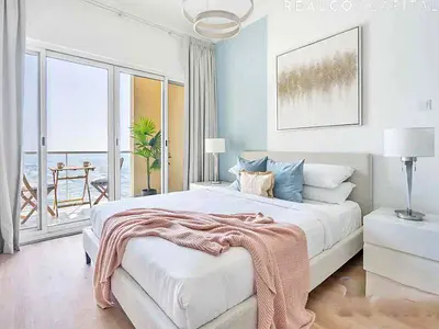 Fully Renovated Furnished Studio | High Floor | Partial Marina View