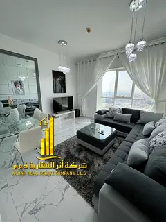 Luxury Apartment | 1-BR Fully Furnished | Gym, Pool, Parking | City view | For Monthly Rent | In a p