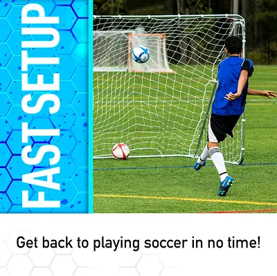 Franklin Sports Football Goal Nets and Straps- Brand new