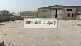 🏭 YARD WITH WAREHOUSE FOR RENT – INDUSTRIAL AREA 4