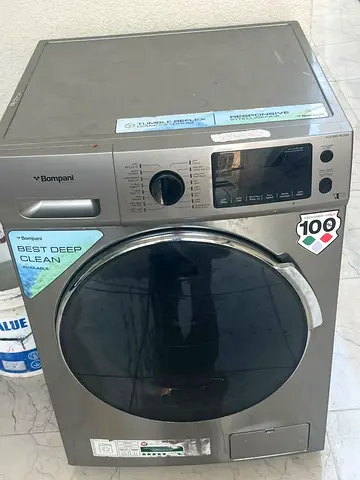 Bompani Front Load Washer Dryer (Silver) - Good Working Condition