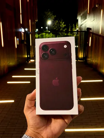 Iphone 18 pro max 512GB Esim burgundy